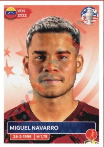 VEN8 Miguel Navarro – Copa America 2024 Panini