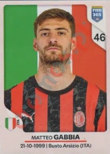 282 Matteo Gabbia – FIFA 365 2026 Panini