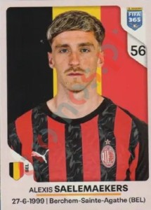 285 Alexis Saelemaekers – FIFA 365 2026 Panini