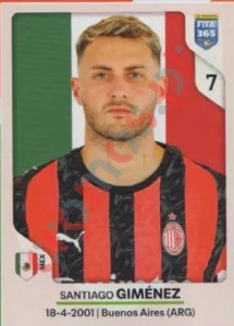 296 Santiago Giménez – FIFA 365 2026 Panini