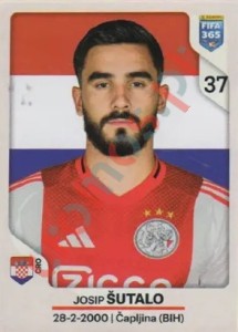 316 Josip Šutalo – FIFA 365 2026 Panini