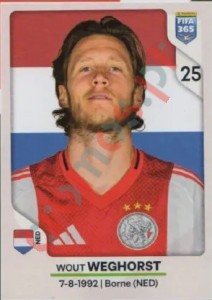 332 Wout Weghorst – FIFA 365 2026 Panini