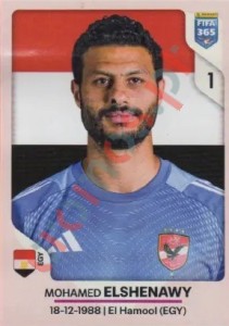 63 Mohamed El Shenawy – FIFA 365 2026 Panini