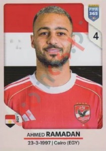 64 Ahmed Ramadan – FIFA 365 2026 Panini