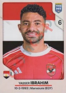 65 Yasser Ibrahim – FIFA 365 2026 Panini