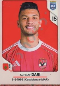 66 Achraf Dari – FIFA 365 2026 Panini