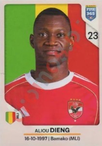 68 Aliou Dieng – FIFA 365 2026 Panini