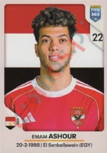 70 Emam Ashour – FIFA 365 2026 Panini