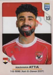 72 Marawan Attia – FIFA 365 2026 Panini
