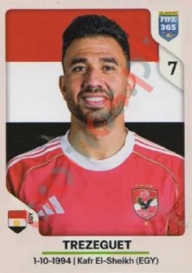 78 Mahmoud Trezeguet – FIFA 365 2026 Panini