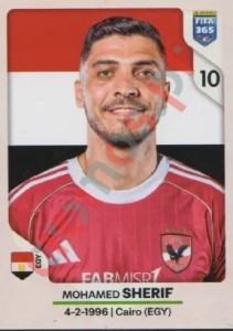 80 Mohamed Sherif – FIFA 365 2026 Panini