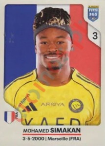 424 Mohamed Simakan – FIFA 365 2026 Panini