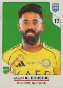 425 Nawaf Al-Boushal – FIFA 365 2026 Panini