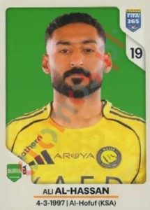 430 Ali Al-Hassan – FIFA 365 2026 Panini