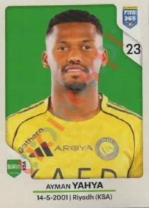 432 Ayman Yahya – FIFA 365 2026 Panini
