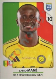 439 Sadio Mané – FIFA 365 2026 Panini