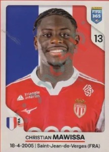 101 Christian Mawissa – FIFA 365 2026 Panini