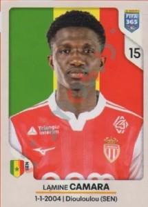 105 Lamine Camara – FIFA 365 2026 Panini