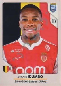 109 Stanis Idumbo – FIFA 365 2026 Panini