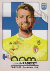99 Lukáš Hrádecký – FIFA 365 2026 Panini