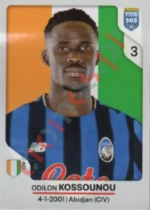 229 Odilon Kossounou – FIFA 365 2026 Panini