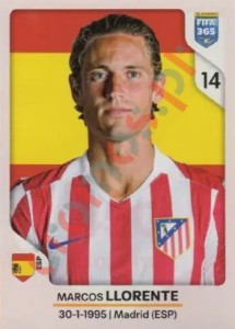 450 Marcos Llorente – FIFA 365 2026 Panini