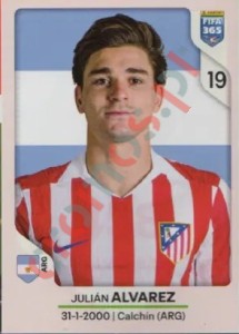 458 Julián Alvarez – FIFA 365 2026 Panini
