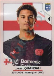 175 Jarell Quansah – FIFA 365 2026 Panini