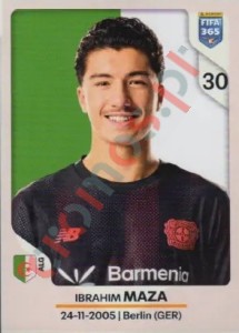 181 Ibrahim Maza – FIFA 365 2026 Panini