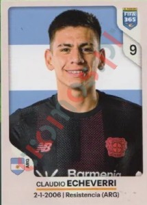 185 Claudio Echeverri – FIFA 365 2026 Panini