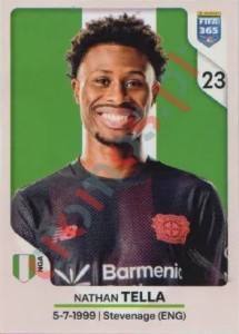 186 Nathan Tella – FIFA 365 2026 Panini