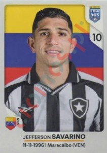 54 Jefferson Savarino – FIFA 365 2026 Panini