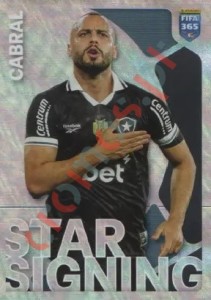58 Arthur Cabral (Star Signing) – FIFA 365 2026 Panini