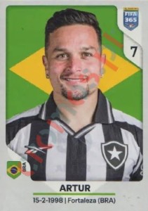 59 Artur – FIFA 365 2026 Panini