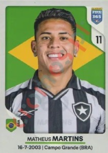 60 Matheus Martins – FIFA 365 2026 Panini