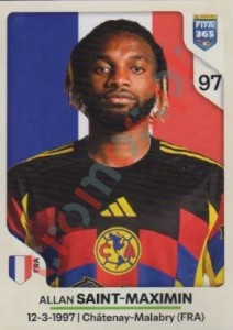 306 Allan Saint-Maximin – FIFA 365 2026 Panini