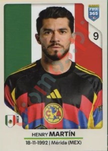 314 Henry Martin – FIFA 365 2026 Panini