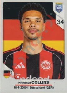 192 Nnamdi Collins – FIFA 365 2026 Panini