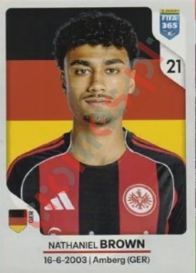 194 Nathaniel Brown – FIFA 365 2026 Panini