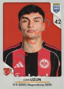 195 Can Uzun – FIFA 365 2026 Panini