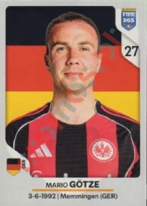 200 Mario Götze – FIFA 365 2026 Panini