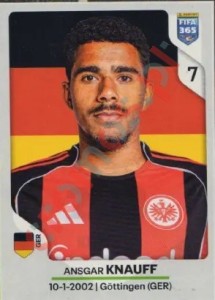 203 Ansgar Knauff – FIFA 365 2026 Panini