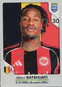 206 Michy Batshuayi – FIFA 365 2026 Panini