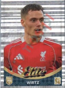 513 Florian Wirtz (Liverpool FC) – FIFA 365 2026 Panini