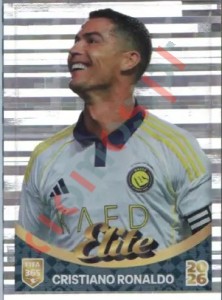 519 Cristiano Ronaldo (Al Nassr) – FIFA 365 2026 Panini