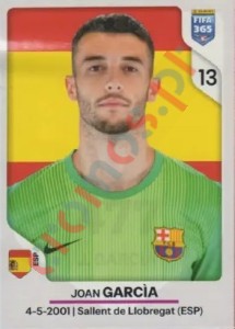 477 Joan García – FIFA 365 2026 Panini