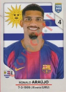 479 Ronald Araújo – FIFA 365 2026 Panini