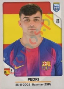 484 Pedri – FIFA 365 2026 Panini