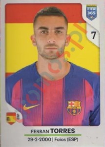 491 Ferran Torres – FIFA 365 2026 Panini