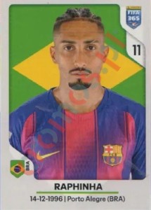 492 Raphinha – FIFA 365 2026 Panini